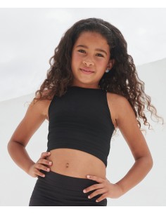 S-SM106-Kids Cropped Top 2